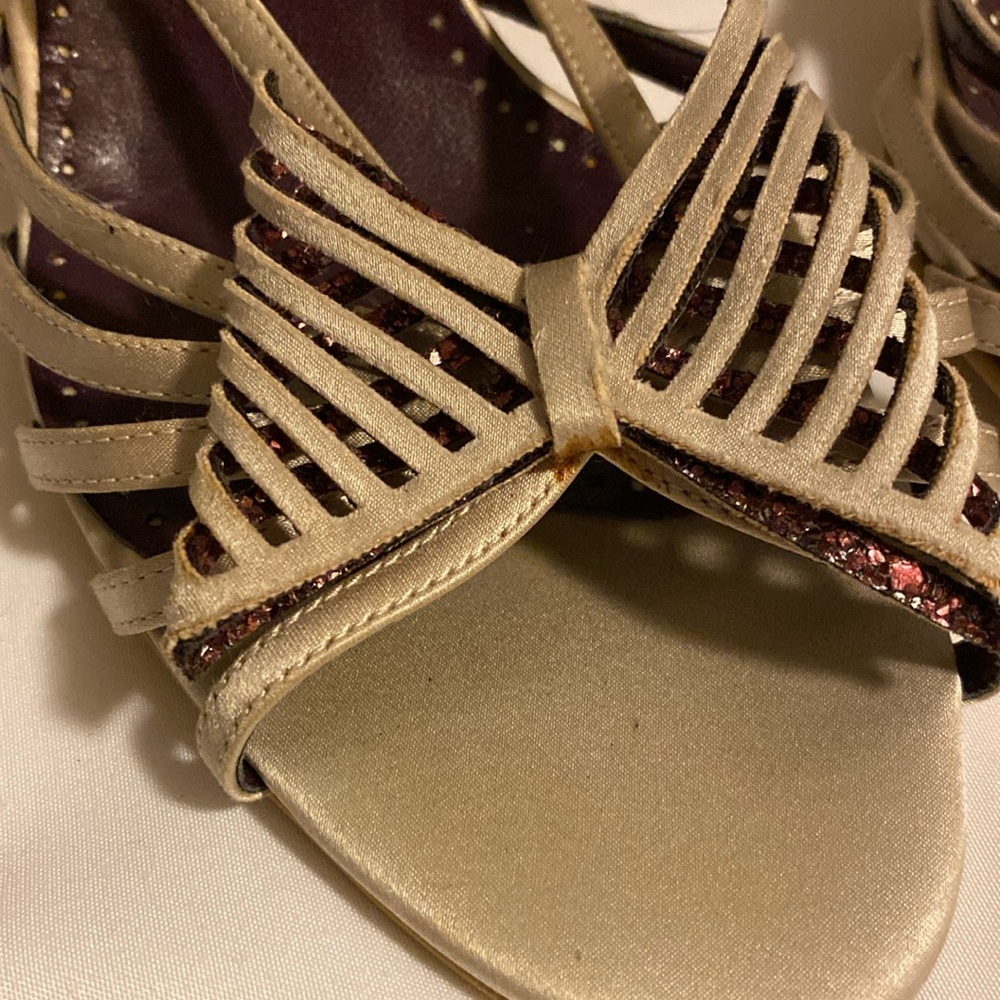 Stella McCartney strappy sandals heels size 39.5 - Picture 3 of 16